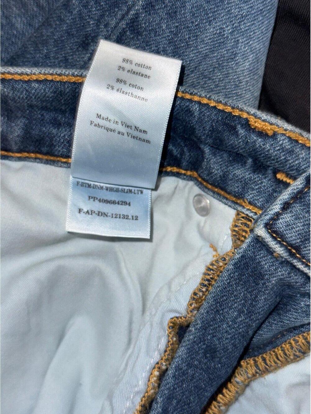 Everlane The Way High Slim Jeans 25 Short NWT High Rise Low Stretch Denim - Picture 7 of 7